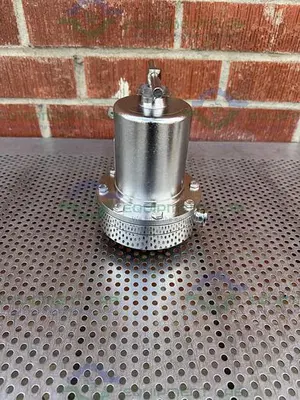 USED STERIFLOW 96 MANUAL LOW TO HIGH FLOW SANITARY BACK PRESSURE REGULATOR 3/4"