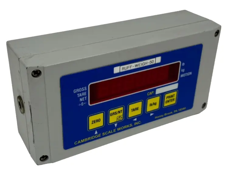 Used CAMBRIDGE SCALE WORKS CAMBRIDGE SCALE RUFF-WEIGH-50 Scales Michigan US | SB Industrial Supply #879368