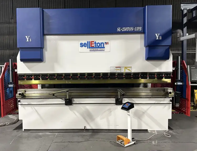 Used 2024 SELLETON SL-250-TON-13PB Press Brakes Illinois US | Revelation Machinery #404074