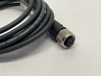 V1-G-BK2M-PUR-U-V1-G | Pepperl+Fuchs  Connection Cable M/F M12 4-Pin 2m 456599 - New Other