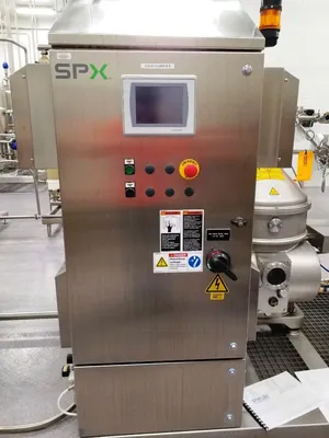 (3) SPX Seital SE 161 EIX-Q3P2 hermetic juice clarifier skids, 304SS.