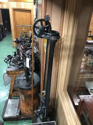 5350-385 Antique Rare Foot Drop Hammer Press Circa 1890 MFG. by Blundell & Co.