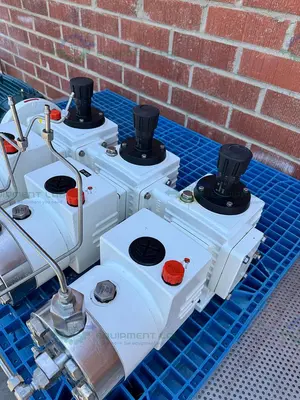 Used LEWA LDC 3 WATERLIKE DIAPHRAGM METERING PUMP W/ RELIANCE ELECTRIC 2.4 HP MOTOR Pumps (Metering) California US | Equipment Lab #1302394
