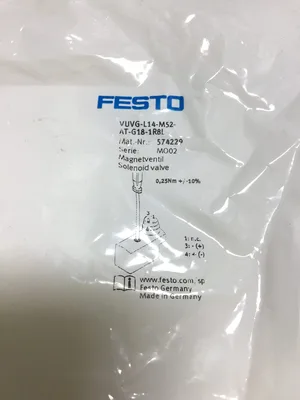 Festo VUVG-L14-M52-AT-G18-1R8L Solenoid Valve 12/24VDC