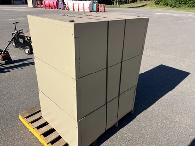 USED SAFCO METAL STORAGE CABINETS