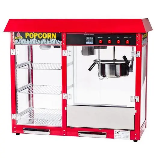 8 oz. Popcorn Popper with Warming / Holding Merchandiser