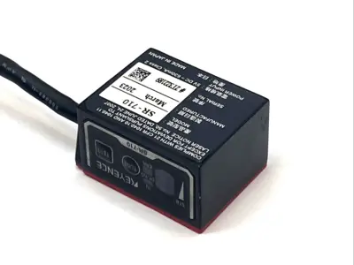 USED KEYENCE 1D/2D CODE READER ULTRA-COMPACT FIXED IMAGER 5VDC