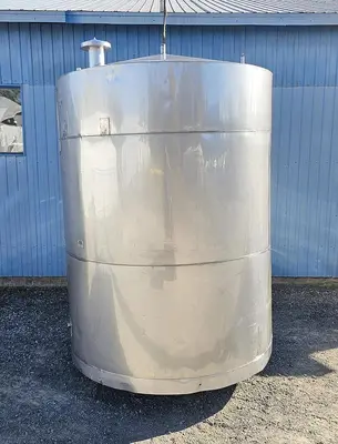 Used 3400 Gallon Tank, Stainless Steel