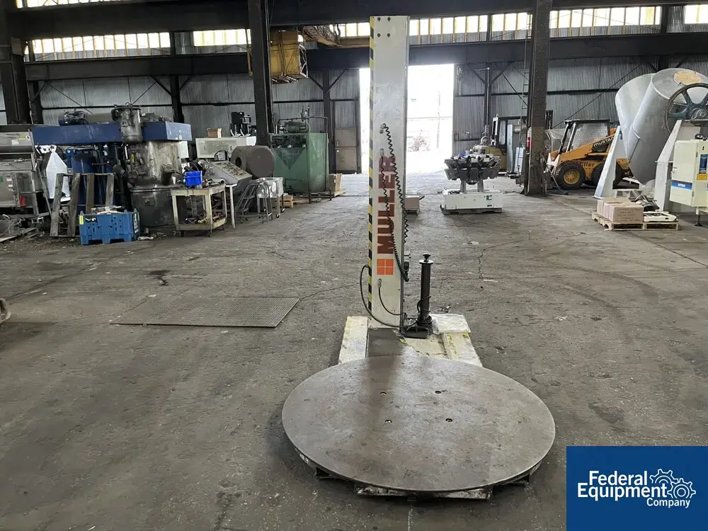 USED Muller Muller 101 Semi-Automated In Floor Pallet Wrapper