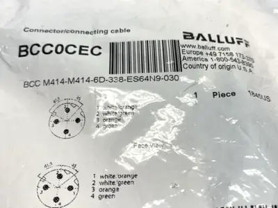 NEW BALLUFF BCC M414-M414-6D-338-ES64N9-030, BCC0CEC