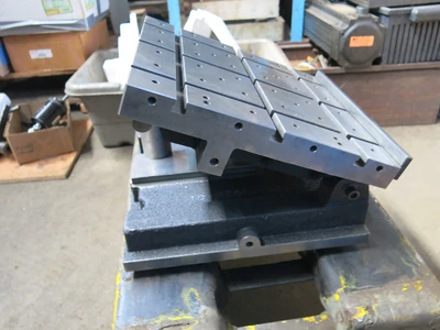Excello 12″ x 12″ T-Slotted & Threaded Sine Plate