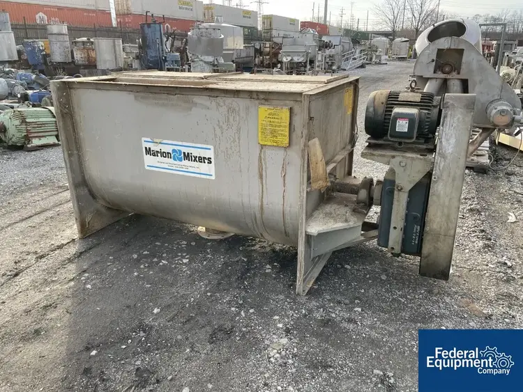 Used Marion Process Solutions 45 Cu Ft Marion Paddle Blender, S/S, Model SPC3672 Ribbon Blenders Ohio US | Federal Equipment Company #126408