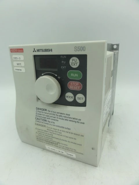 Used MITSUBISHI FR-S540E-1.5K-NA Variable Speed Drives Connecticut US | BG Industrial Surplus #473052
