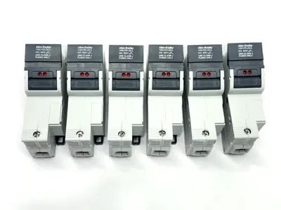 New | in-Stock Allen-Bradley Ser. B Fuse Holder 1-Pole 30A 600V BOX OF 6 Fuse Accessories Michigan US | Maverick Industrial Sales #1389288