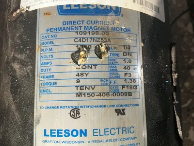 Used DAYTON C4D17NZ53A Motors (misc) Ohio US | HGR 24 #1283917