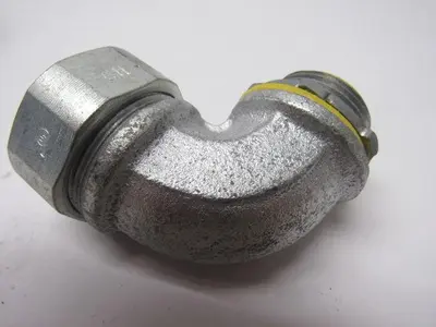 Crouse Hinds Co LBT1009 1" 90° Male Flexible Conduit Connector Box of 10