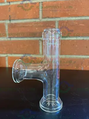 USED BUCHI AG BOROSILICATGLAS 3.3 KATALOG 8801 TEE FITTING 31MM X 50MM X 50MM