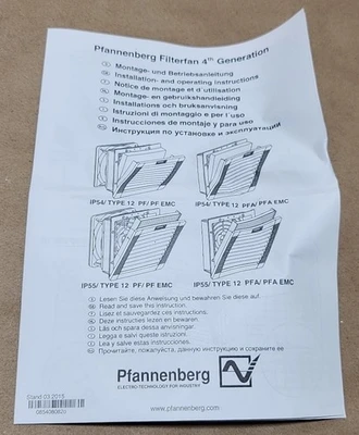 NEW Pfannenberg 11611801055