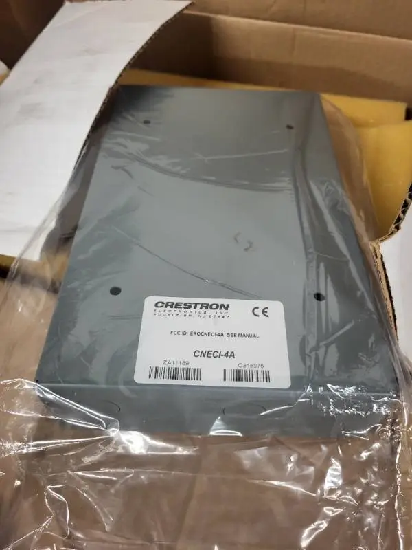Crestron CNECI-4A Electrical Control Interface with AC Operations Guide