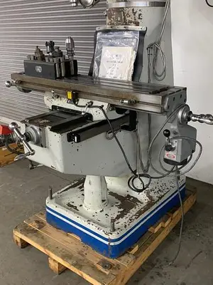 Acra AM2V 3HP Variable Speed Vertical Milling Machine – Power Feed, DRO, Tooling, New 1996!