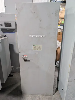 ASCO A300360091XC Automatic Transfer Switch 600A 480V 3Ph 4 Wire Used