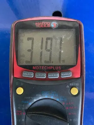 MATCO Multi Meter RPM Inductive Clamp Temp Probe Data Logger Set Lot Case Cable