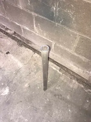 25mm dia QVF Dia Pipe Section; PS1/600