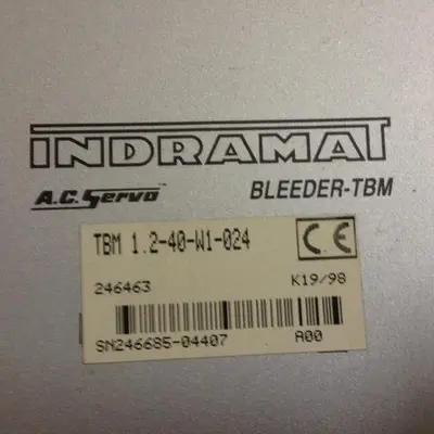 USED INDRAMAT TBM 1.2-40-W1-024