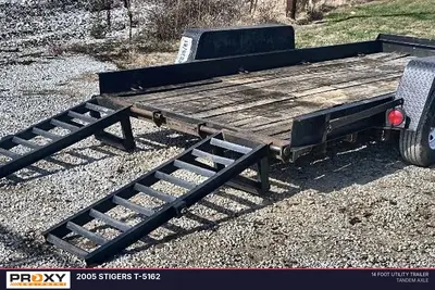 Used 2005 STIGERS T-5162 Flatbed Trailers Indiana US | Proxy Equipment #1377882
