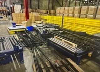 Lantech Orbital Pallet Wrapper #QA Auto – 4000+lb. Capacity