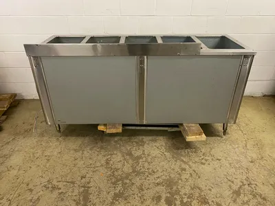 152-0369 Duke 5 Well 72 Inch Waterless Hot Food Warmer