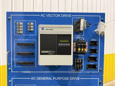 AMATROL MODEL #85-MT10 ELECTRONIC DRIVES SYSTEM TRAINING & TESTING STAND: YOBRO #24915
