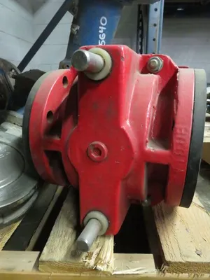 4" Larox Pinch Slurry Valve with Pneumatic Actuator , New
