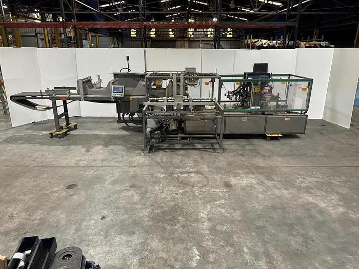 Used 2000 KISTER KHS PTF-28 Wraparound Case Packers Pennsylvania US | Ferguson Packaging Machinery #296199
