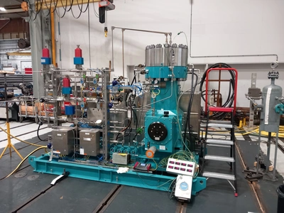 24 to 38 kg/hr Howden select diaphragm compressor type PD 166 L