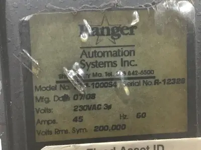 USED RANGER AUTOMATION SYSTEMS RT/F1000S4
