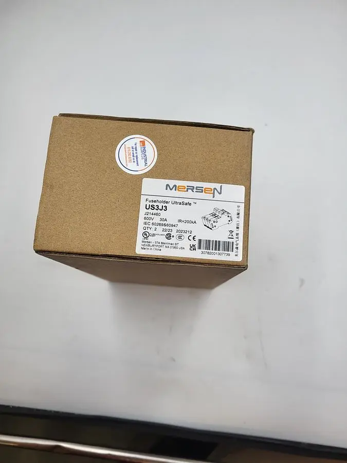 New | in-Stock MERSEN MERSEN FUSEHOLDER ULTRA SAFE US3J3 J214460 600V 30A - 2/BOX Misc Electrical & Power Parts | ND Industrial Surplus #1216568