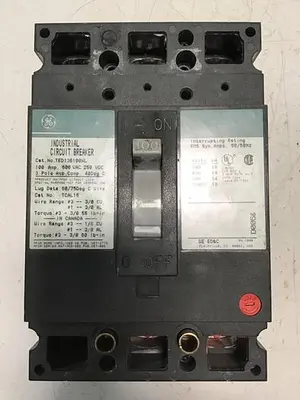 USED GE TED136100XL / DISCONNECT