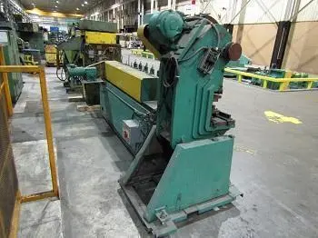 7 Stand Custom Roll Former with Inline Punch Press