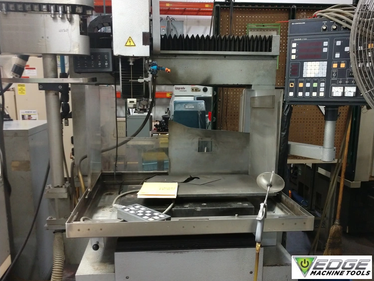 2001 CURRENT EDM CT-500F W/ ELECTRODE CHANGER EDM, EDM Hole Drill | Edge Machine Tools, Inc