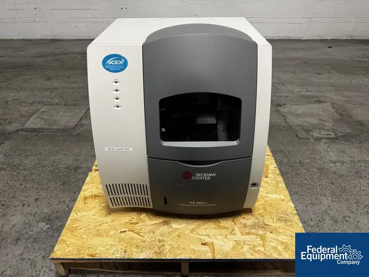 Used Beckman Coulter SCIEX PA800 Plus Protein Biologics Analysis System Miscellaneous Laboratory Equipment Ohio US | Federal Equipment Company #193985