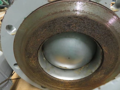 Fisher 8" V150 V-Ball Control Valve , material wcc/316ss