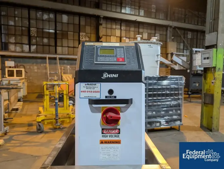 Used Shini Plastics Technologies, Inc. 13 KW Shini Budzar Temperature Control Unit, Model STM-1215-HT Boilers Ohio US | Federal Equipment Company 8 #129729