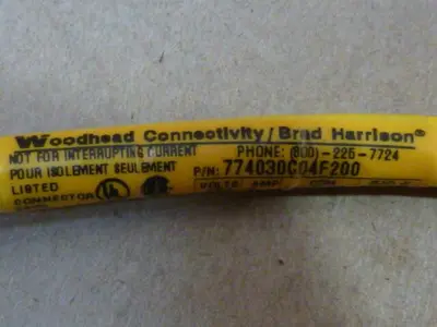 NEW BRAD HARRISON / WOODHEAD 774030C04F200