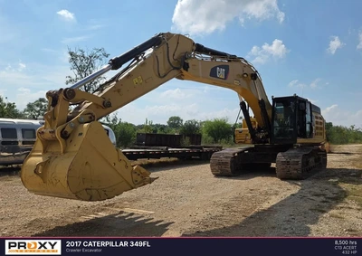 Used 2017 CATERPILLAR 349FL Excavators Texas US | Proxy Equipment #1519336