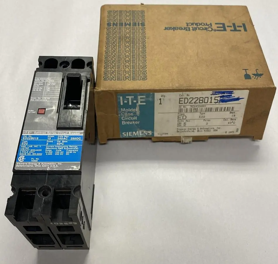 Used SIEMENS ED22B015 Miscellaneous Equipment (Electrical & Power) | Surplus Asset Holdings #1196197