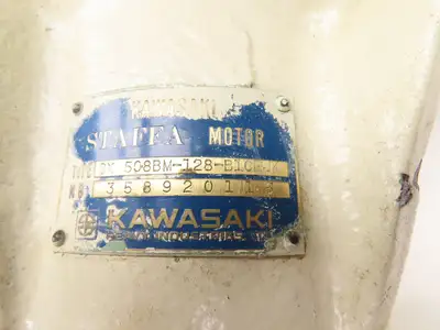 KPM Kawasaki Staffa SX 508BM-128-B1CEJ4 Radial Piston Hydraulic Motor