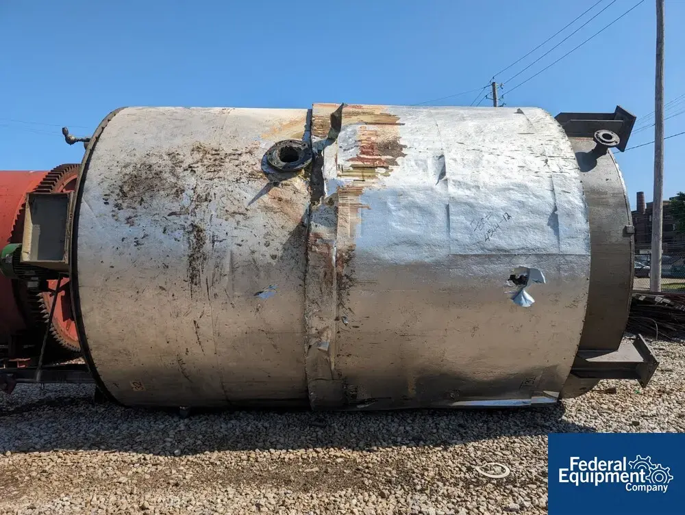 USED Wolfe Mechanical 5,500 Gal Wolfe Mechanical Kettle, 316 S/S, 120#