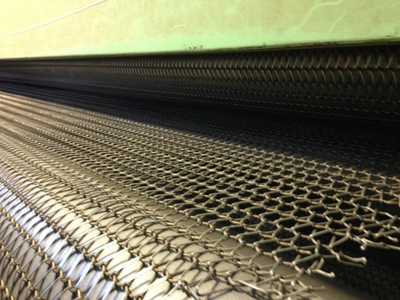 Fezer Wood Veneer Screen Dryer, Infeed and Outfeed