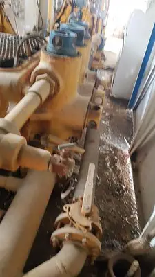 USED GARDNER DENVER PA-8, 4 1/2 X 8 TRIPLEX MUD PUMP